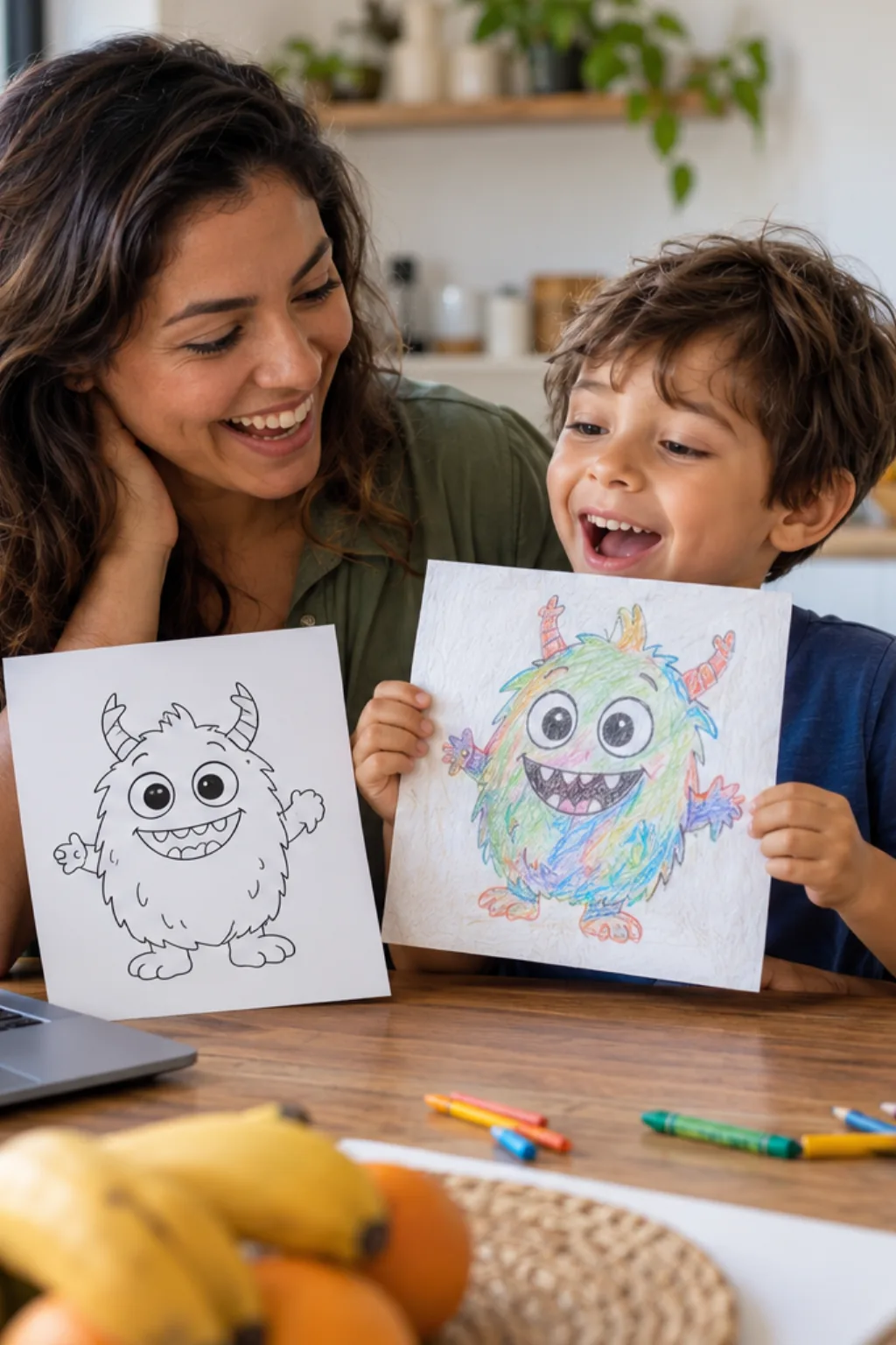 desenhos para colorir — exemplo criado na Desenhos pra Colorir