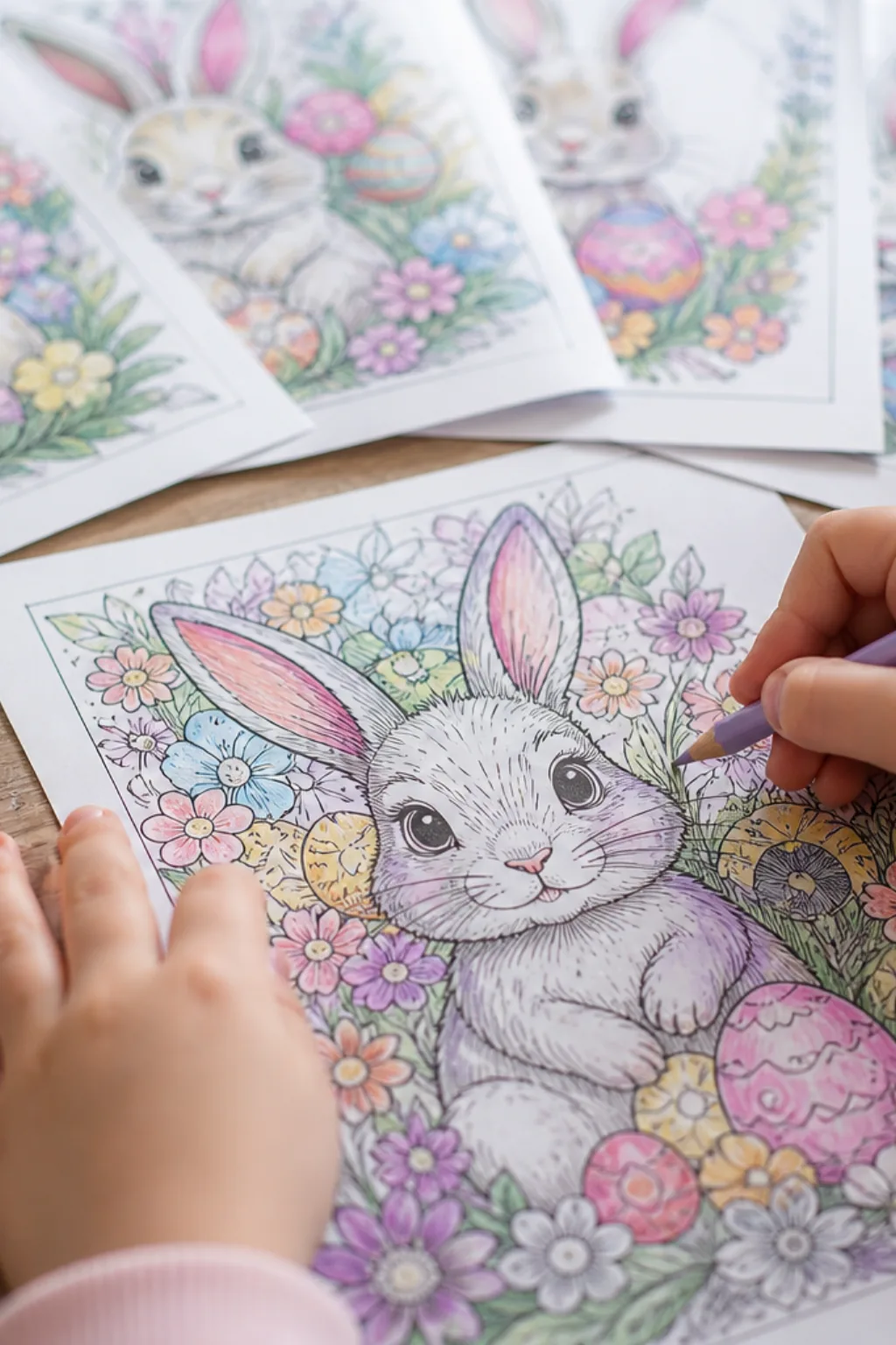 desenhos do coelho da Páscoa para colorir - 2