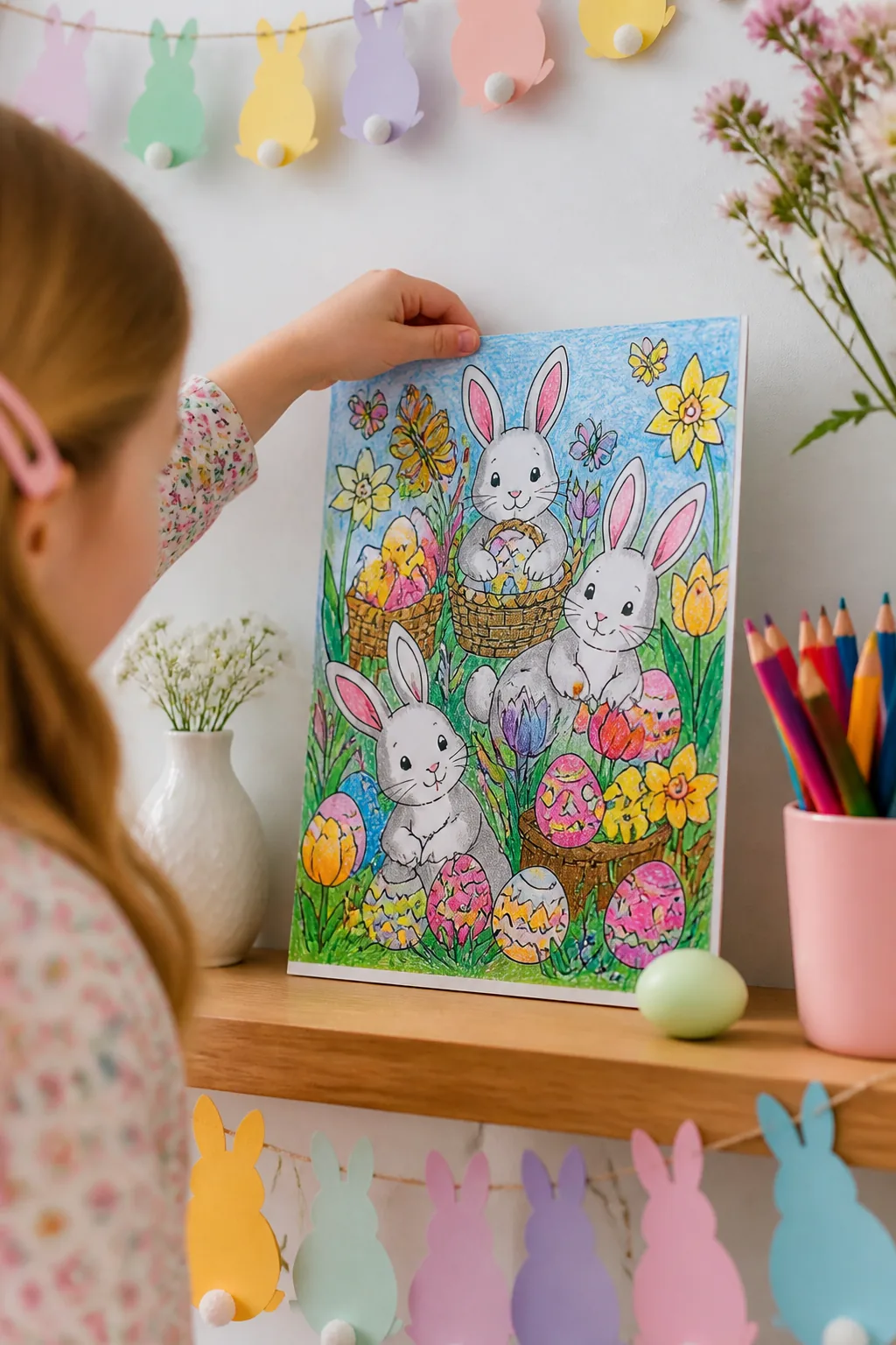 desenhos de Feliz Páscoa para colorir - 2