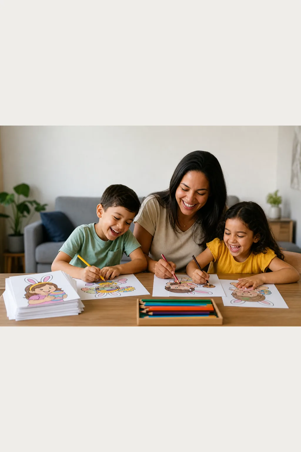 desenhos da Turma da Mônica na Páscoa para colorir - 1