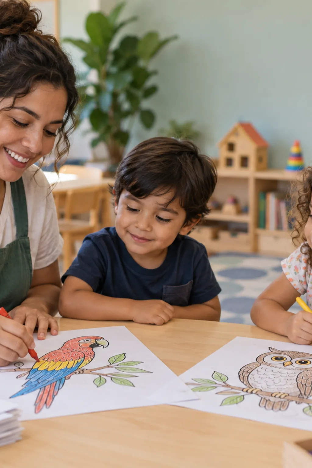desenhos para colorir — exemplo criado na Desenhos pra Colorir