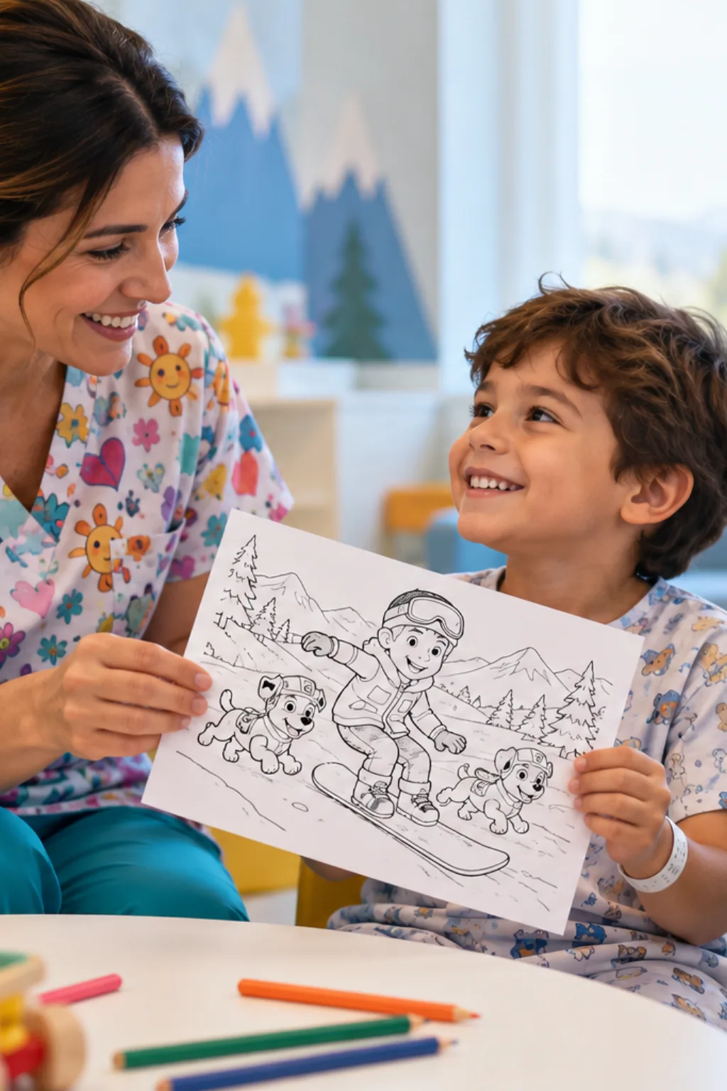desenhos do jake da patrulha canina para colorir — exemplo criado na Desenhos pra Colorir