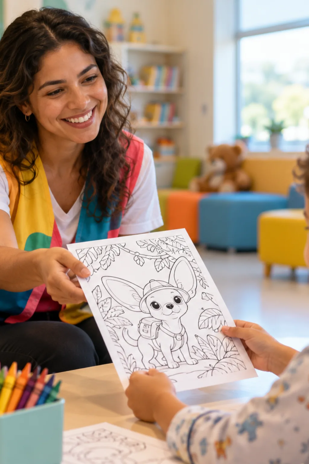 desenhos do tracker da patrulha canina para colorir — exemplo criado na Desenhos pra Colorir