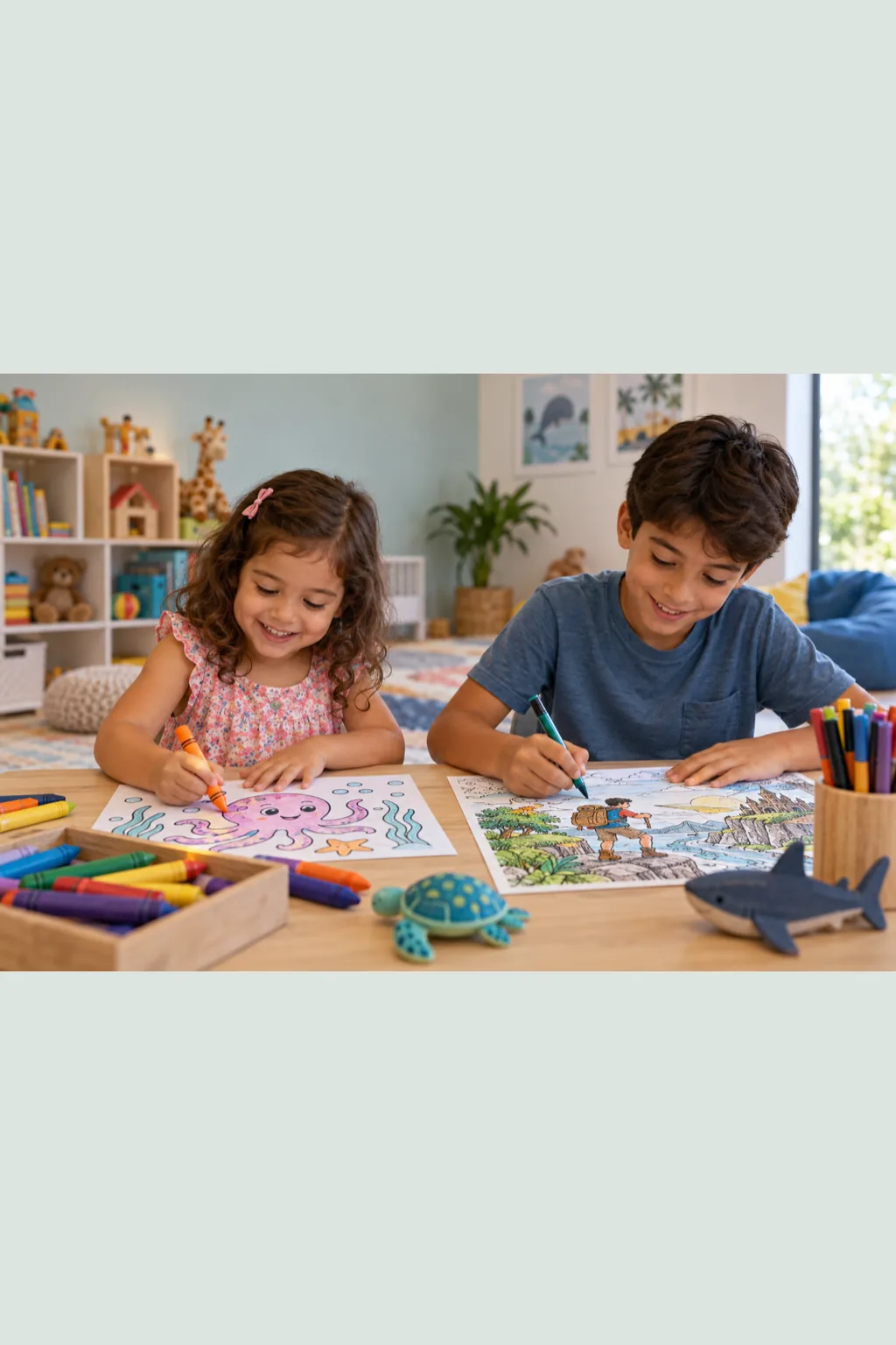 desenhos para colorir — exemplo criado na Desenhos pra Colorir