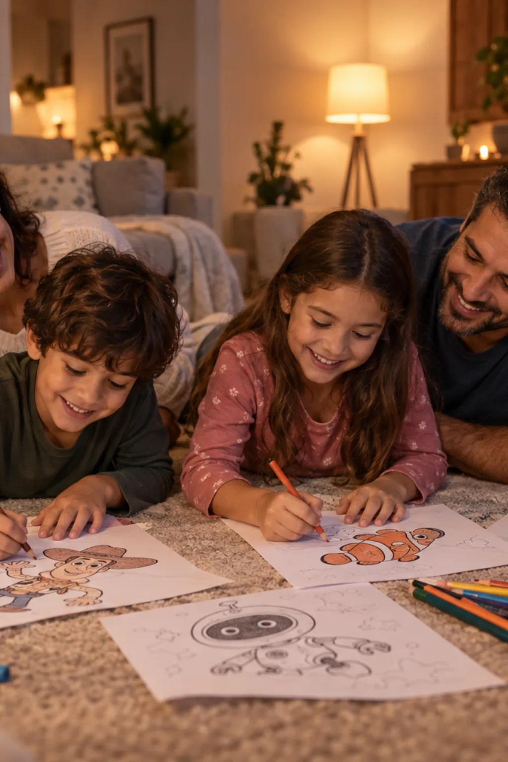 desenhos para colorir — exemplo criado na Desenhos pra Colorir