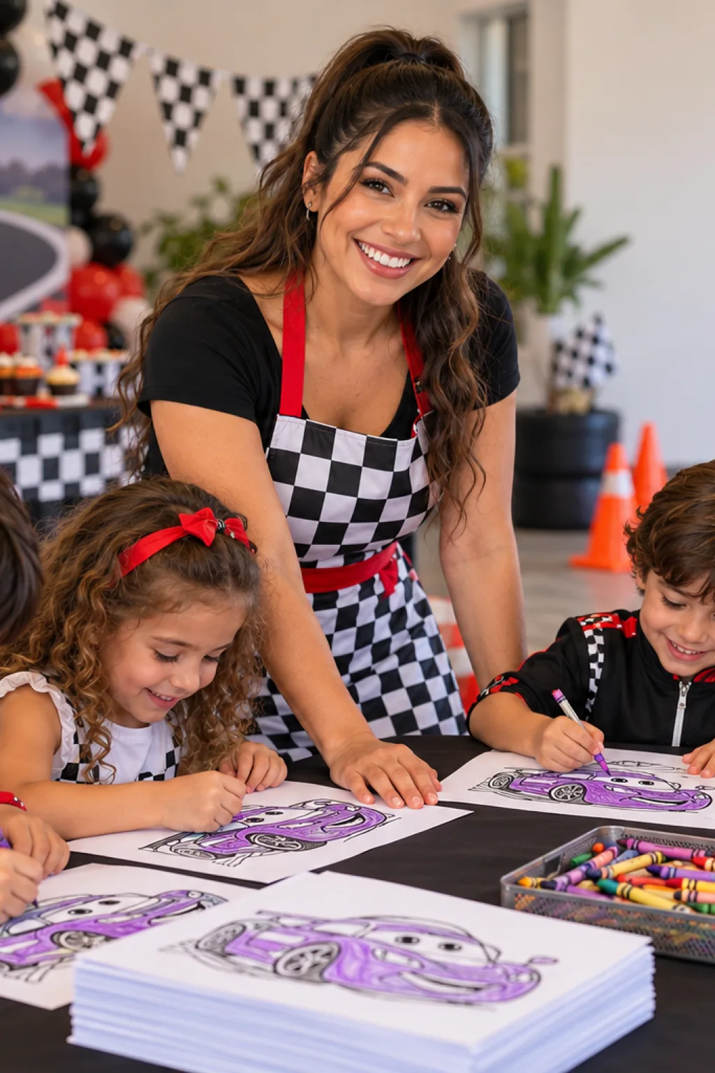 desenhos do Boost de Carros para colorir — exemplo criado na Desenhos pra Colorir
