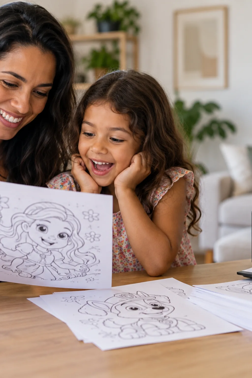 desenhos para colorir — exemplo criado na Desenhos pra Colorir