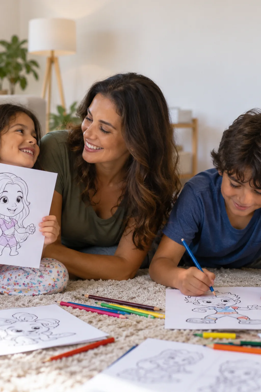 desenhos para colorir — exemplo criado na Desenhos pra Colorir