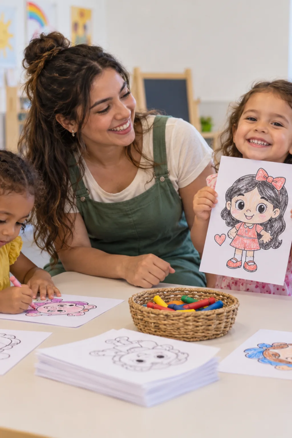 desenhos para colorir — exemplo criado na Desenhos pra Colorir