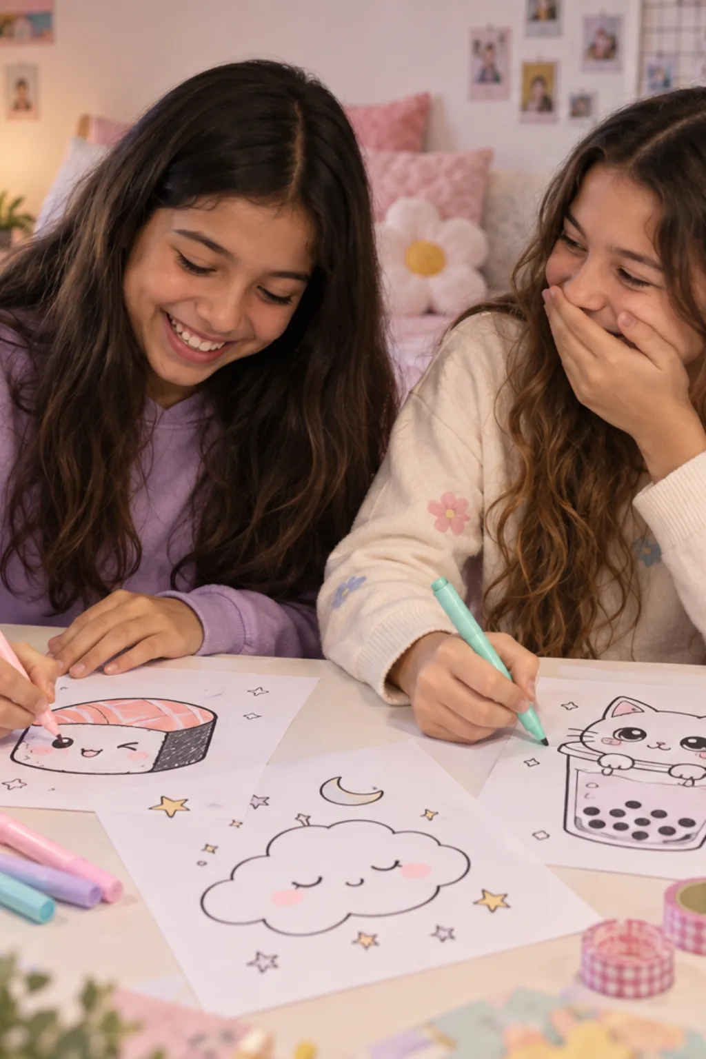 desenhos para colorir — exemplo criado na Desenhos pra Colorir