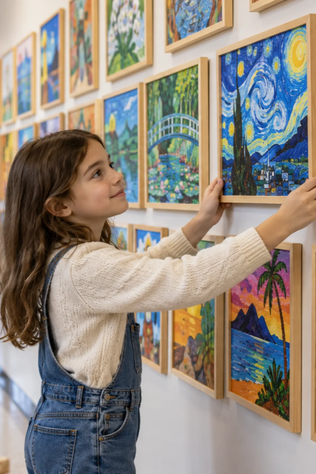 Desenhos de Pintores Famosos para Colorir - Depois