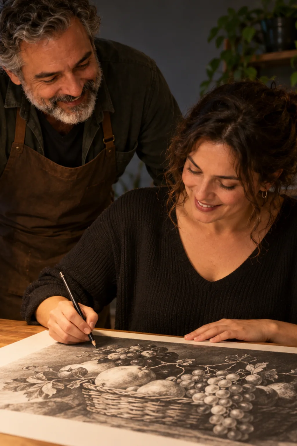 desenhos de Caravaggio para colorir — exemplo criado na Desenhos pra Colorir