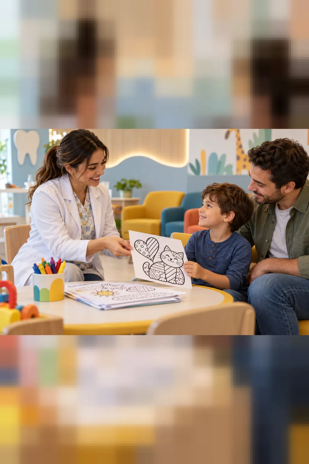 desenhos de Romero Britto para colorir — exemplo criado na Desenhos pra Colorir