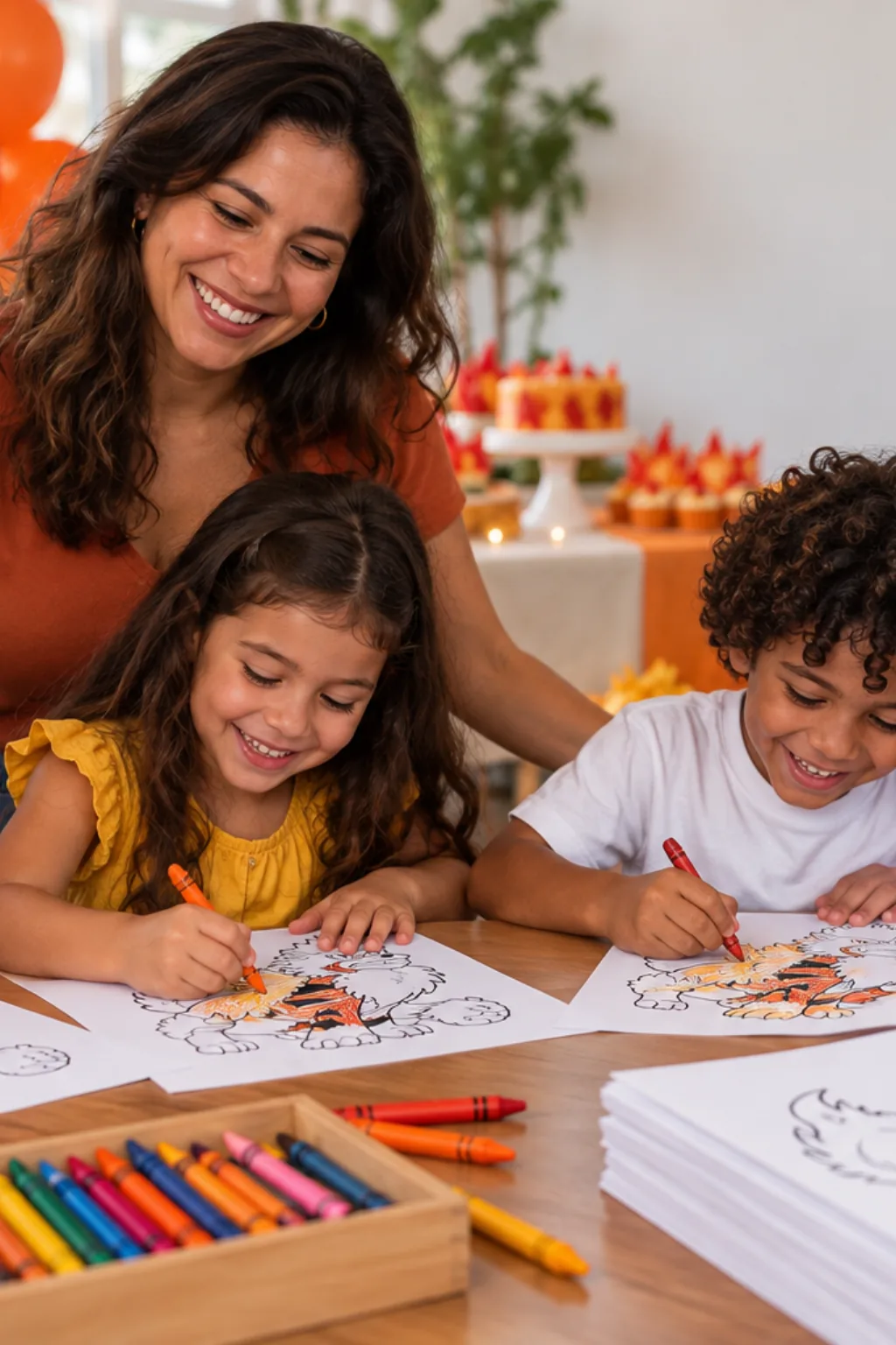 desenhos do Arcanine para colorir — exemplo criado na Desenhos pra Colorir