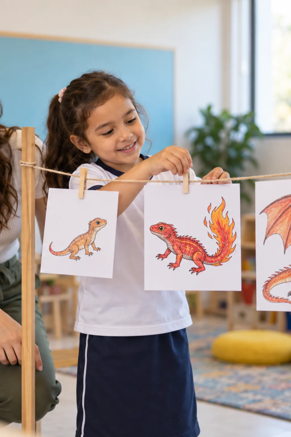 desenhos do Charmeleon para colorir — exemplo criado na Desenhos pra Colorir