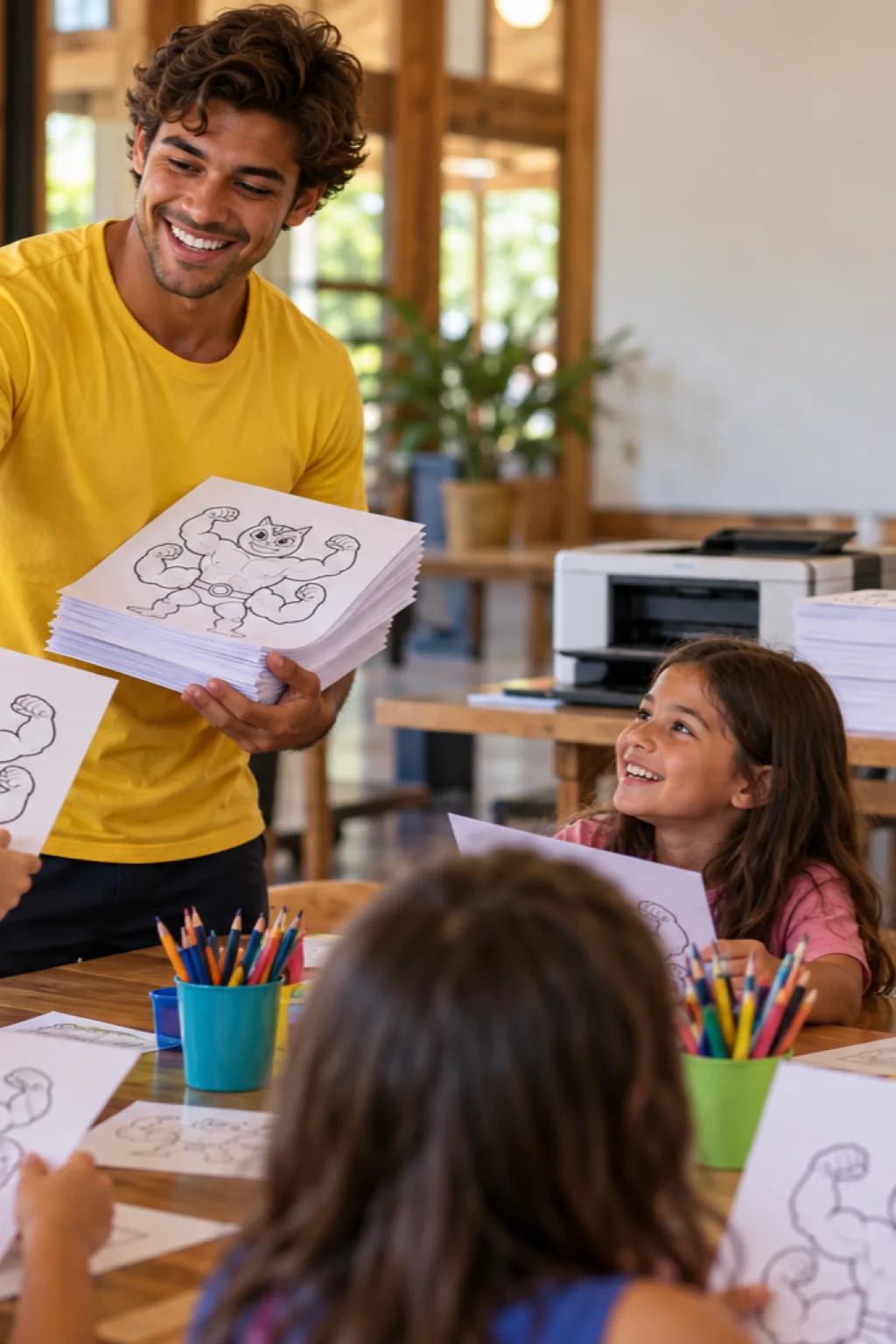 desenhos do machamp para colorir — exemplo criado na Desenhos pra Colorir