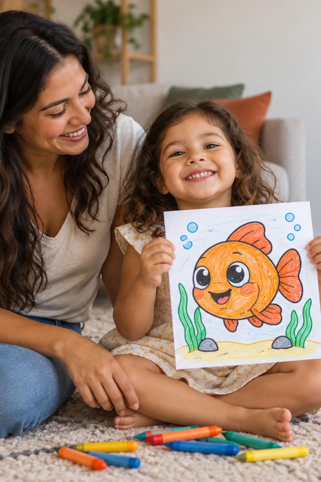 desenhos do magikarp para colorir — exemplo criado na Desenhos pra Colorir