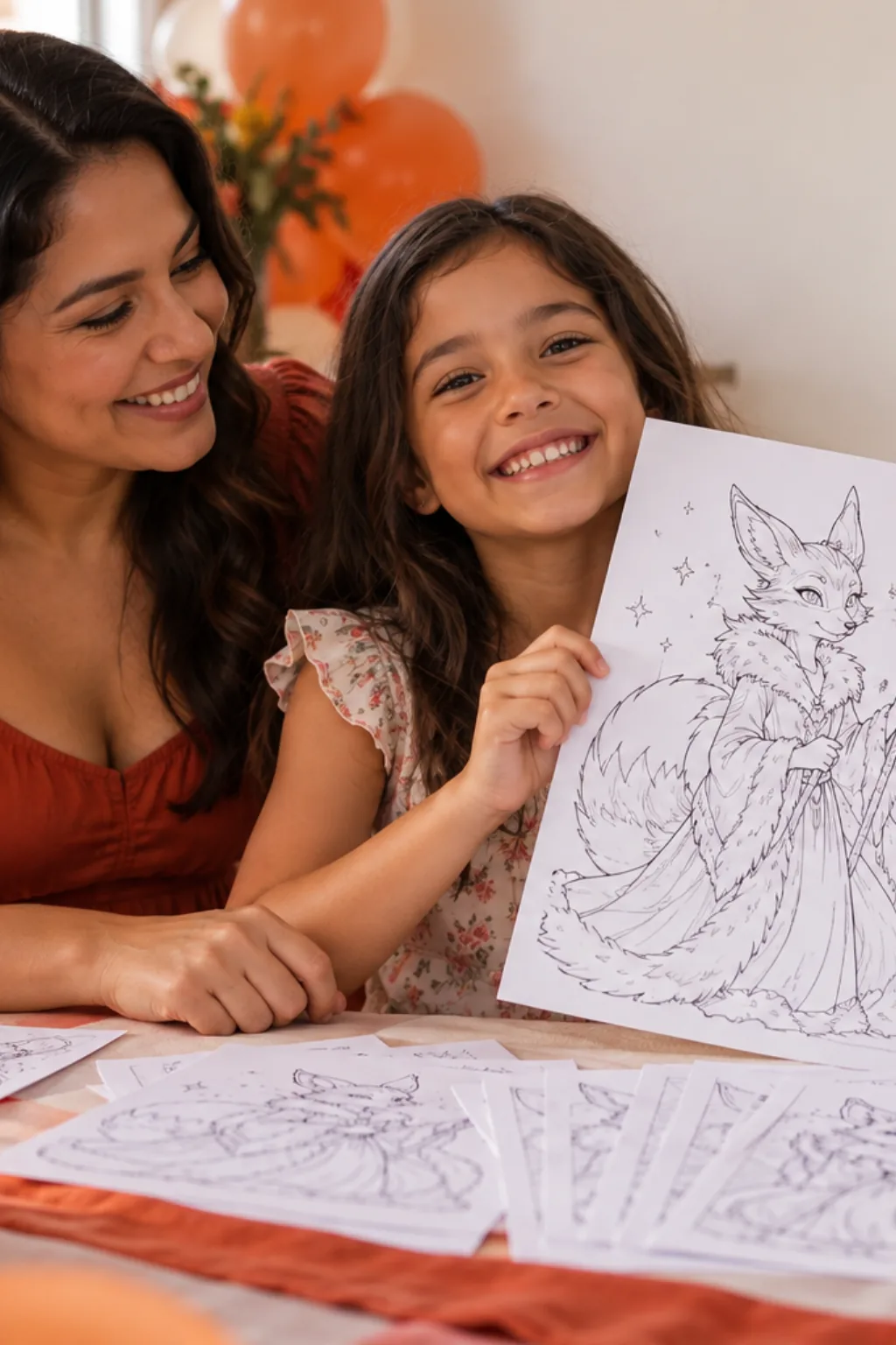 desenhos do Delphox para colorir — exemplo criado na Desenhos pra Colorir