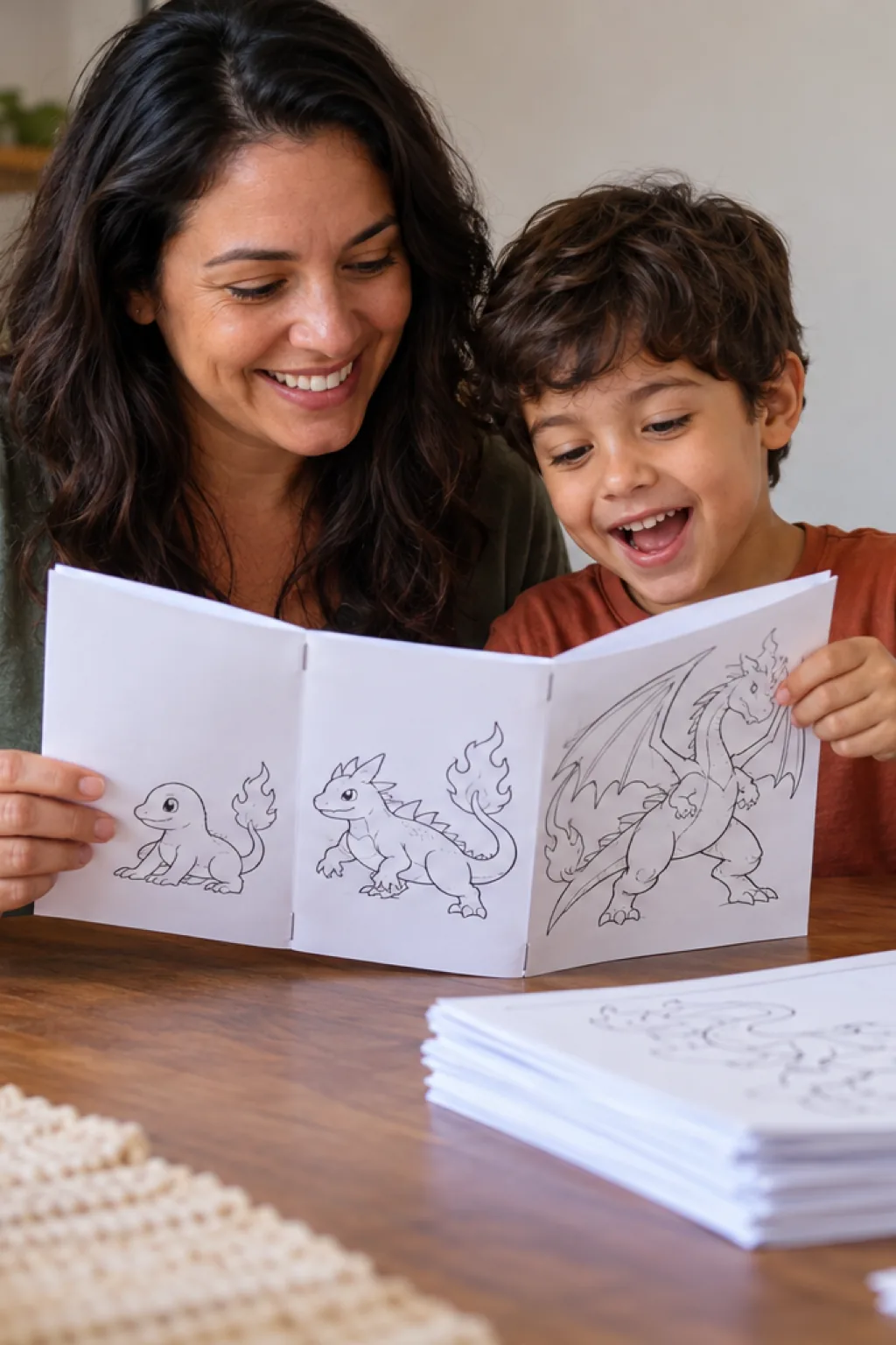 desenhos da evolução do Charmander para colorir — exemplo criado na Desenhos pra Colorir