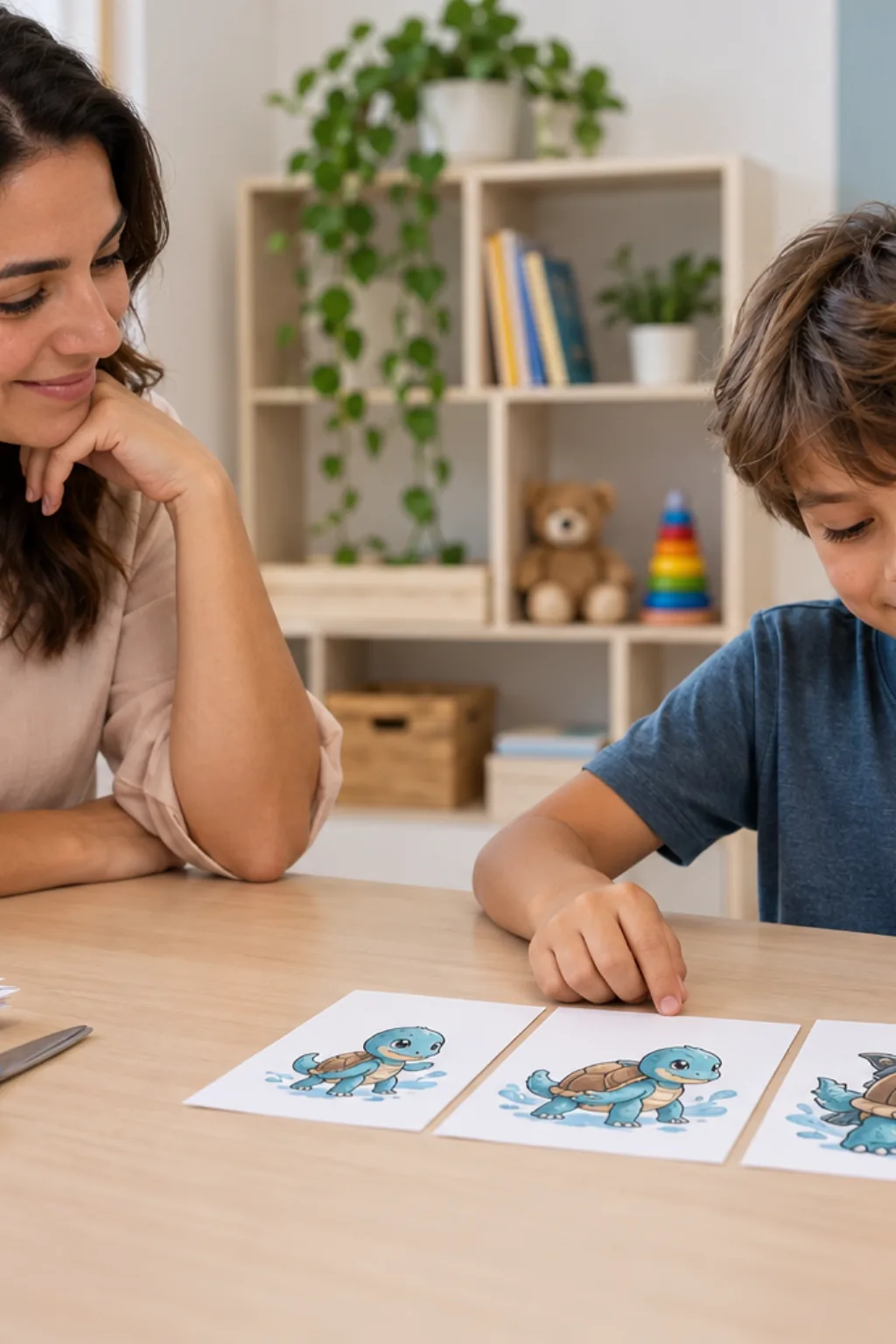 desenhos da evolução do Squirtle para colorir — exemplo criado na Desenhos pra Colorir