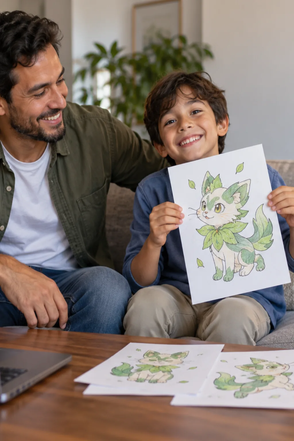 desenhos do Floragato para colorir — exemplo criado na Desenhos pra Colorir