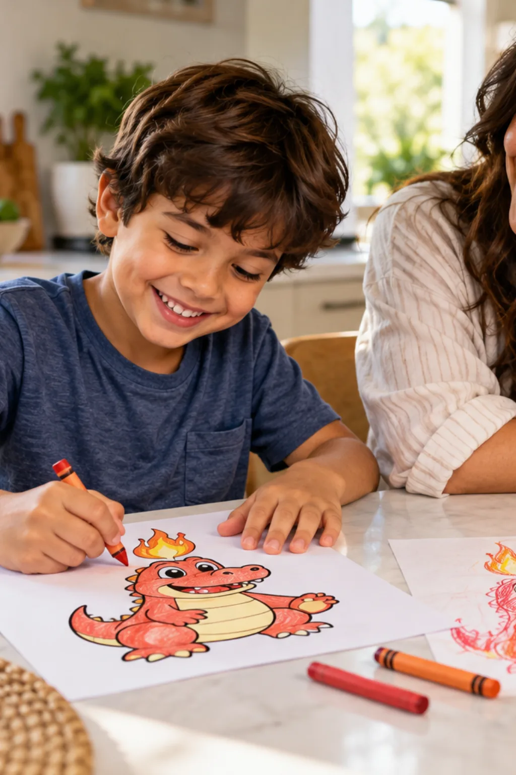 desenhos do Fuecoco para colorir — exemplo criado na Desenhos pra Colorir