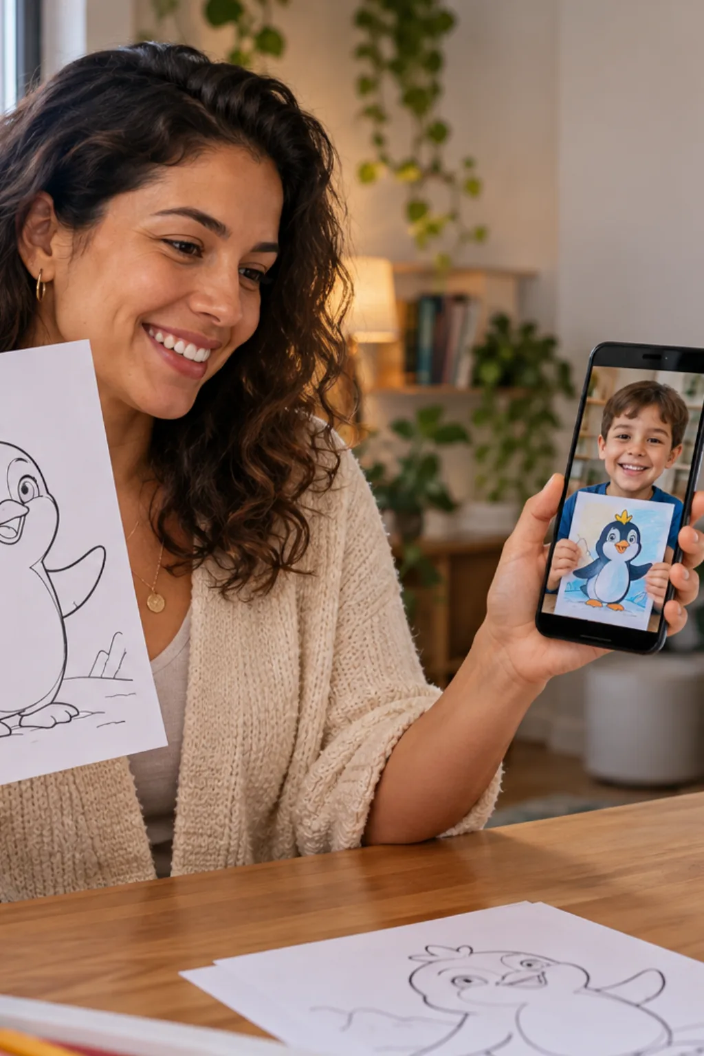 desenhos do Prinplup para colorir — exemplo criado na Desenhos pra Colorir