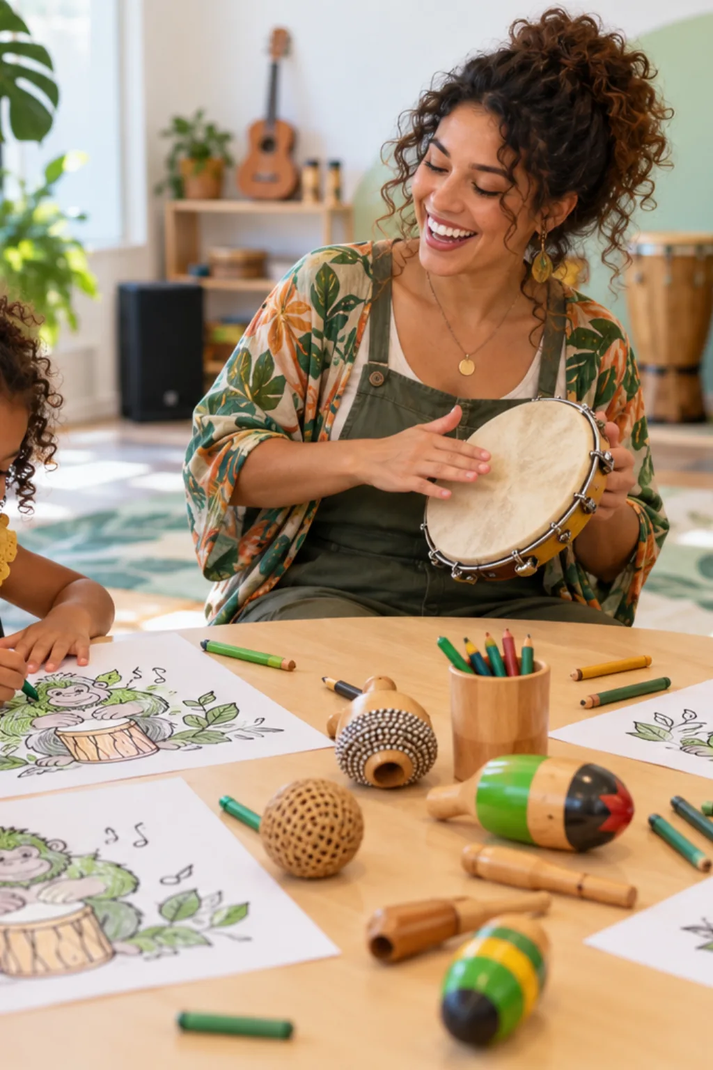 desenhos do Rillaboom para colorir — exemplo criado na Desenhos pra Colorir