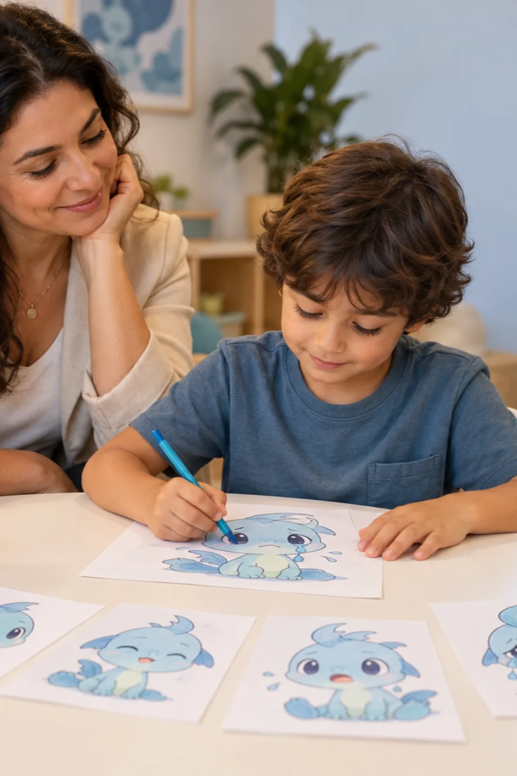 desenhos do Sobble para colorir — exemplo criado na Desenhos pra Colorir