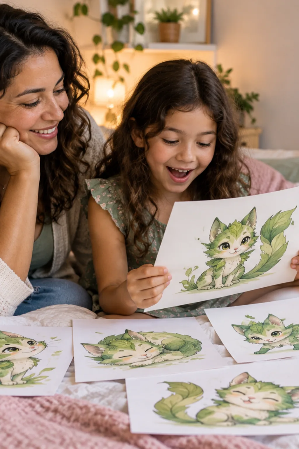 desenhos do Sprigatito para colorir — exemplo criado na Desenhos pra Colorir