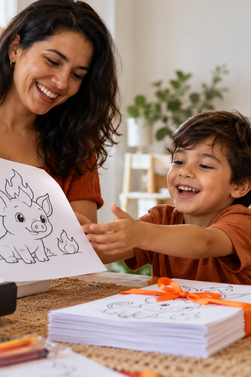 desenhos do Tepig para colorir — exemplo criado na Desenhos pra Colorir