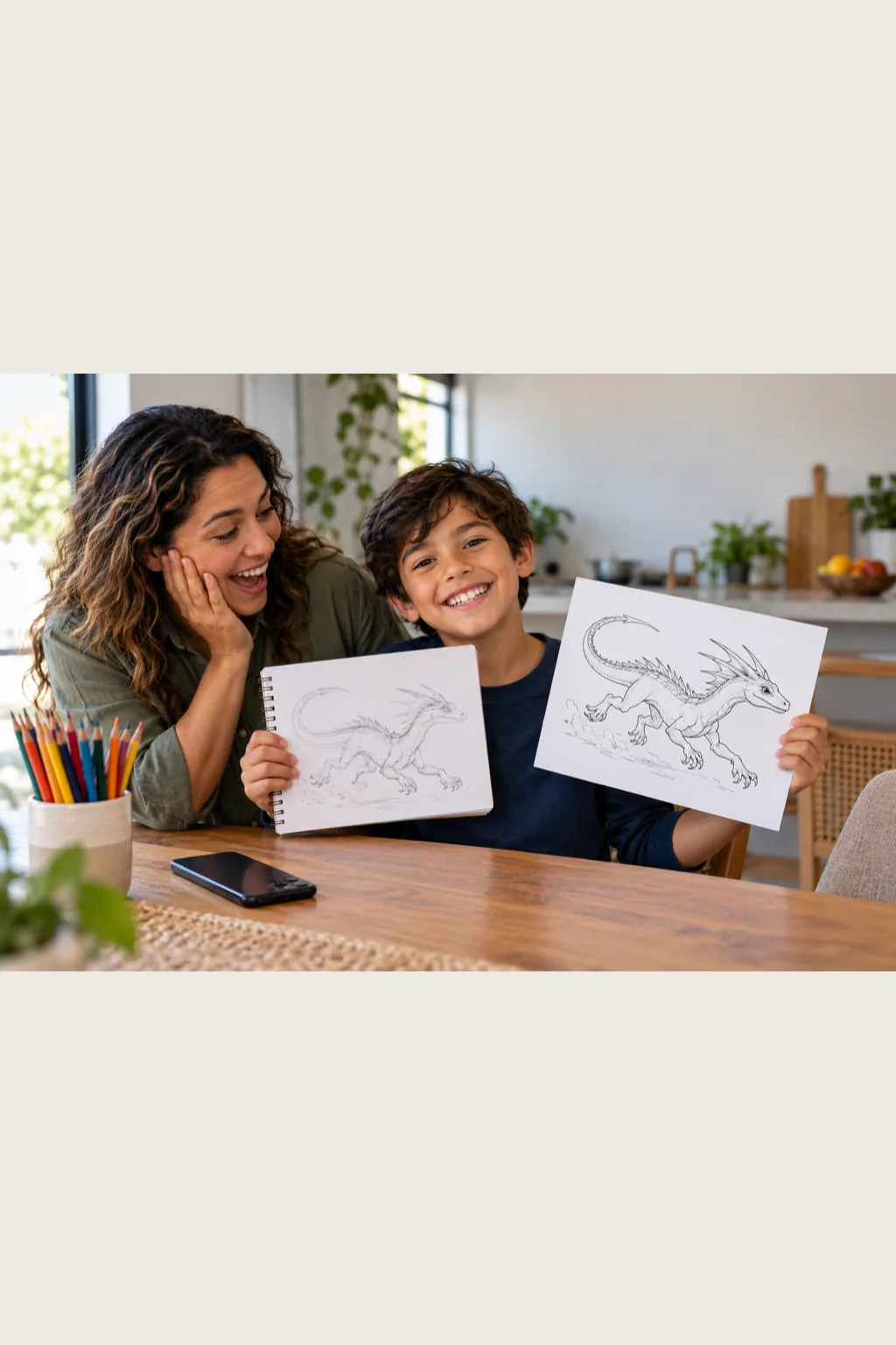 desenhos do Koraidon para colorir — exemplo criado na Desenhos pra Colorir