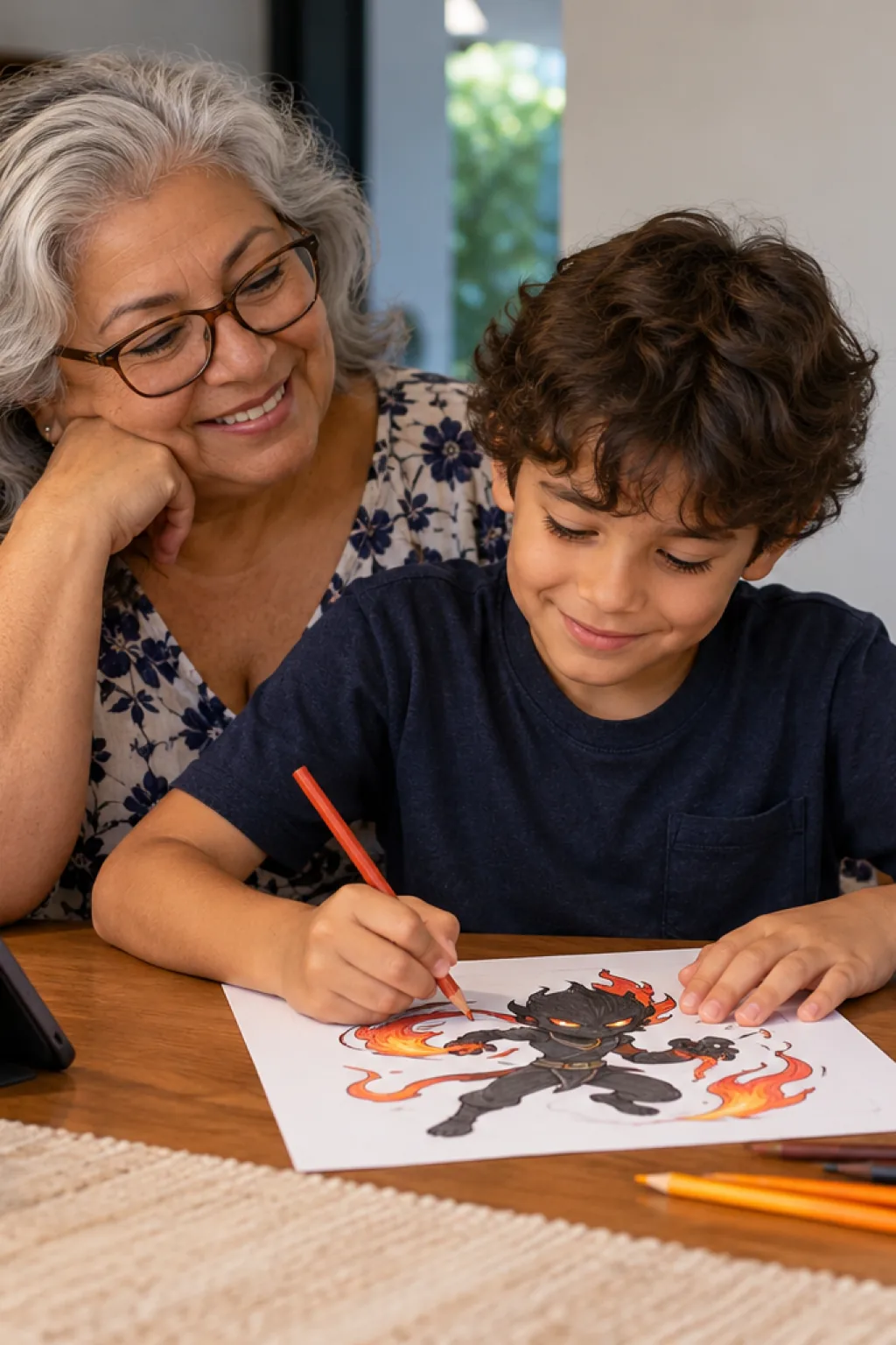 desenhos do Marshadow para colorir — exemplo criado na Desenhos pra Colorir