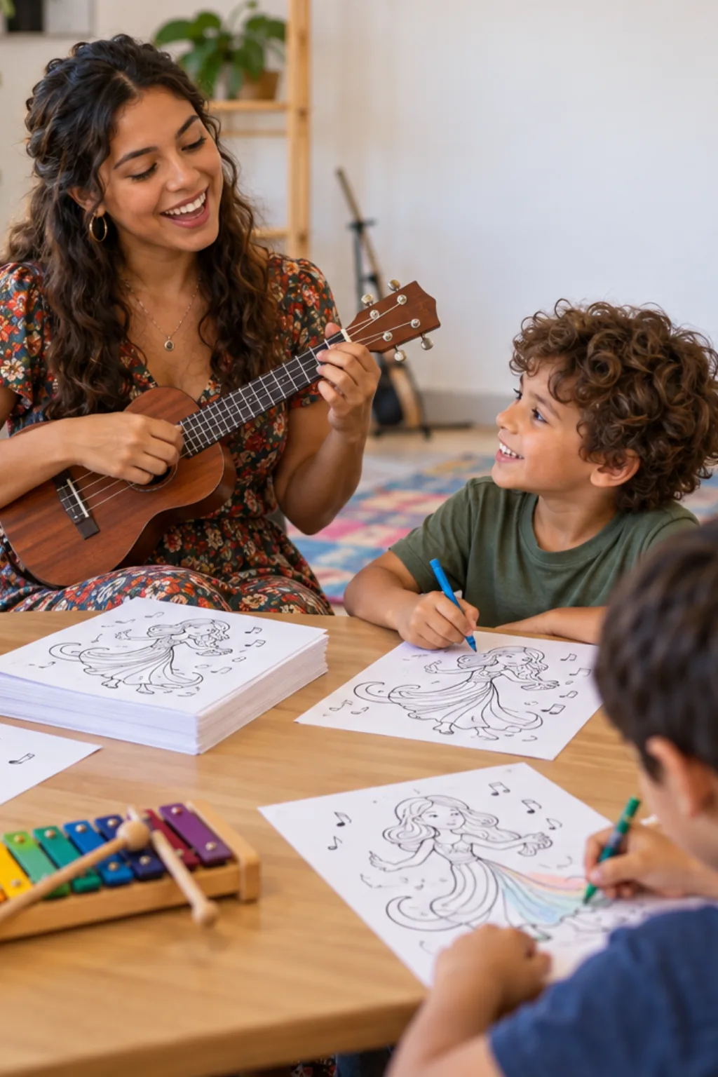 desenhos da Meloetta para colorir — exemplo criado na Desenhos pra Colorir