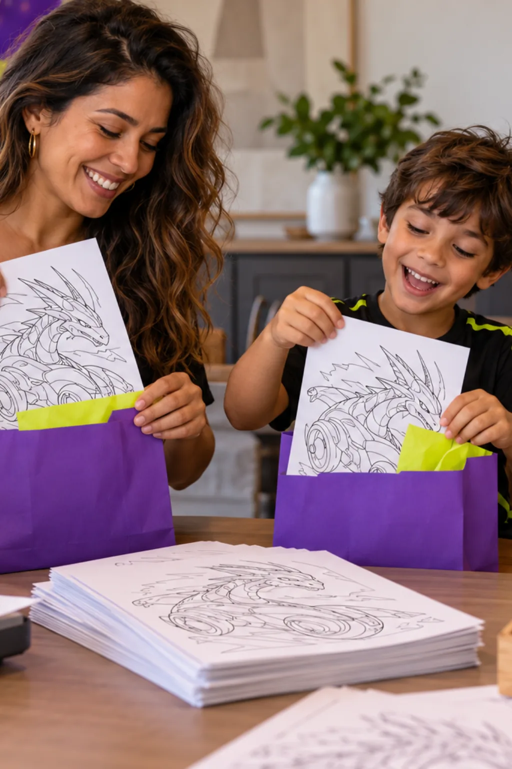desenhos do Miraidon para colorir — exemplo criado na Desenhos pra Colorir