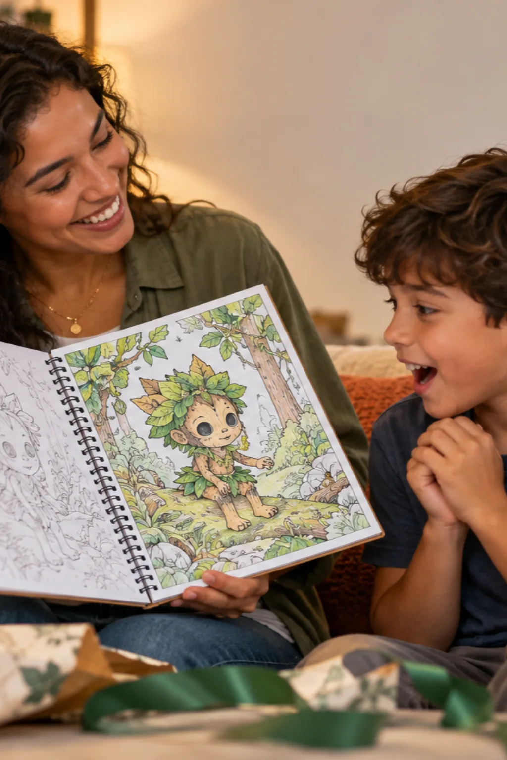 desenhos do Ogerpon para colorir — exemplo criado na Desenhos pra Colorir