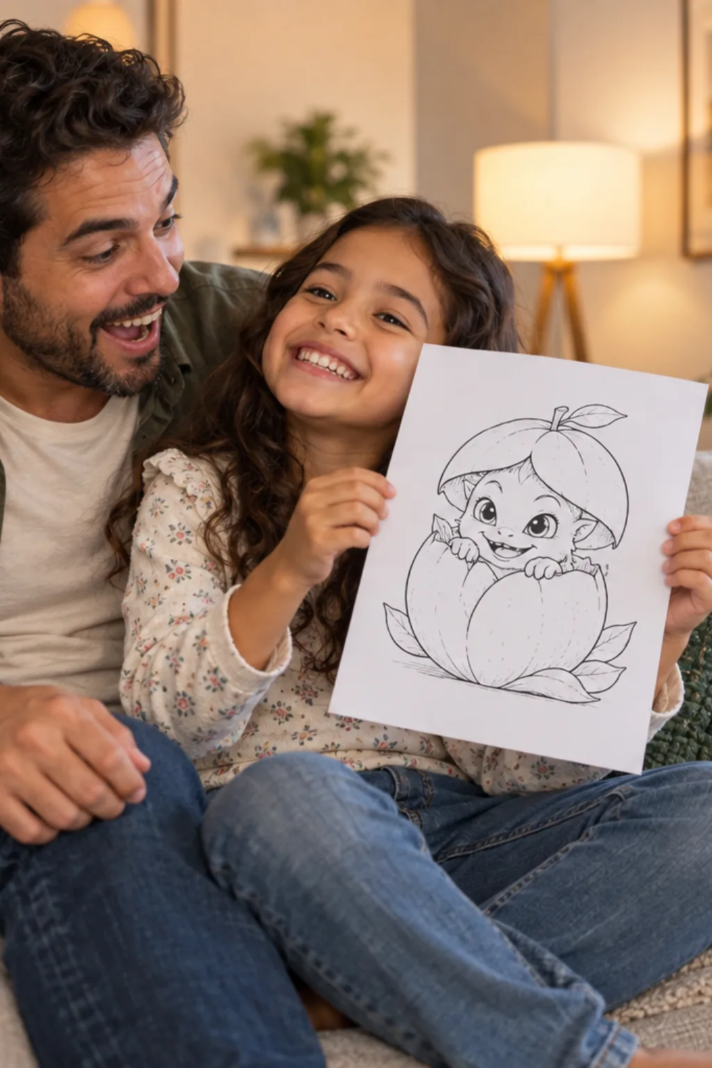 desenhos do Pecharunt para colorir — exemplo criado na Desenhos pra Colorir