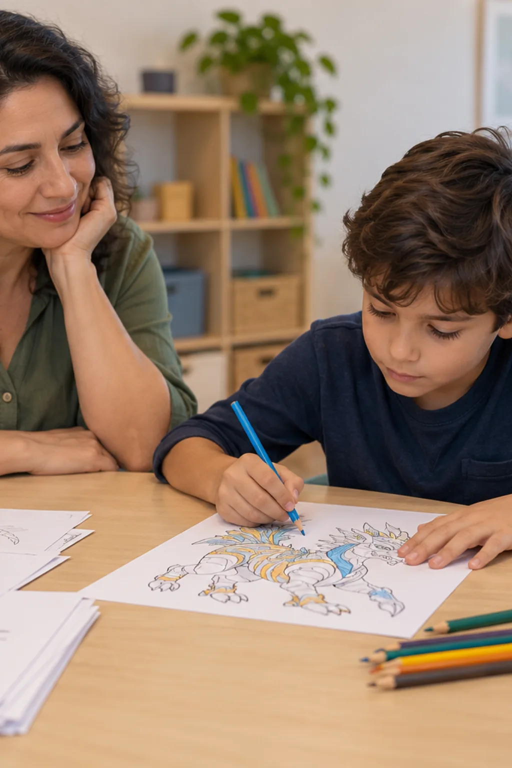 desenhos do Silvally para colorir — exemplo criado na Desenhos pra Colorir