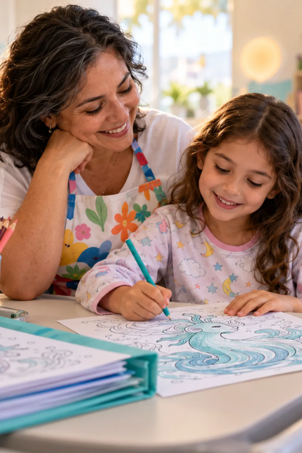 desenhos do Tapu Fini para colorir — exemplo criado na Desenhos pra Colorir