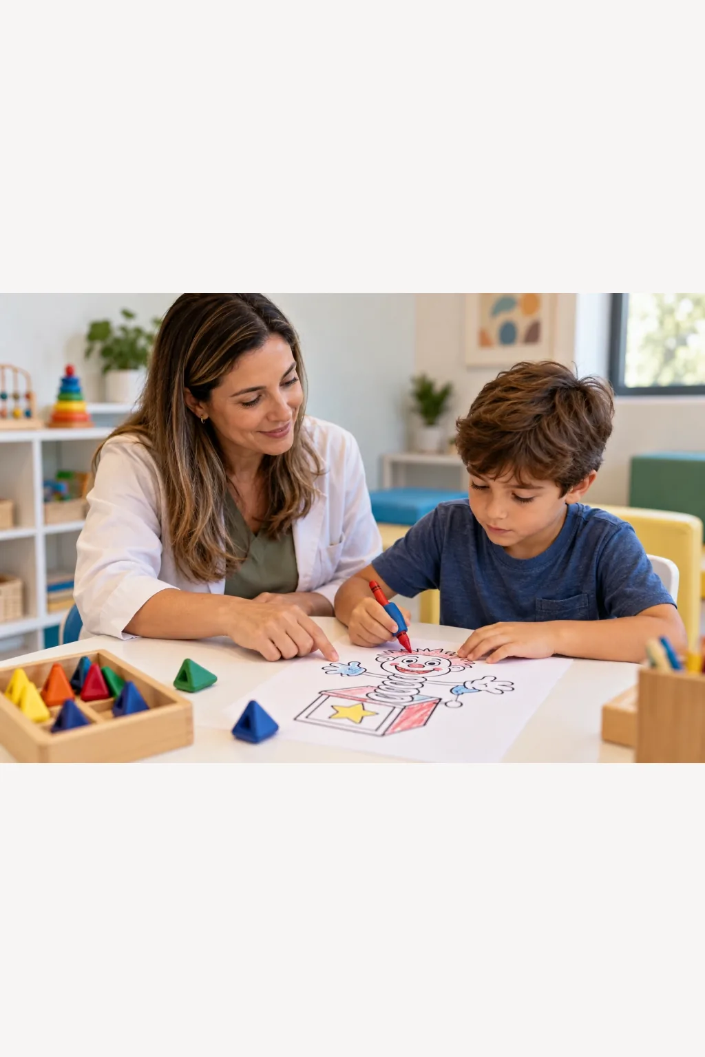desenhos do Boxy Boo para colorir — exemplo criado na Desenhos pra Colorir