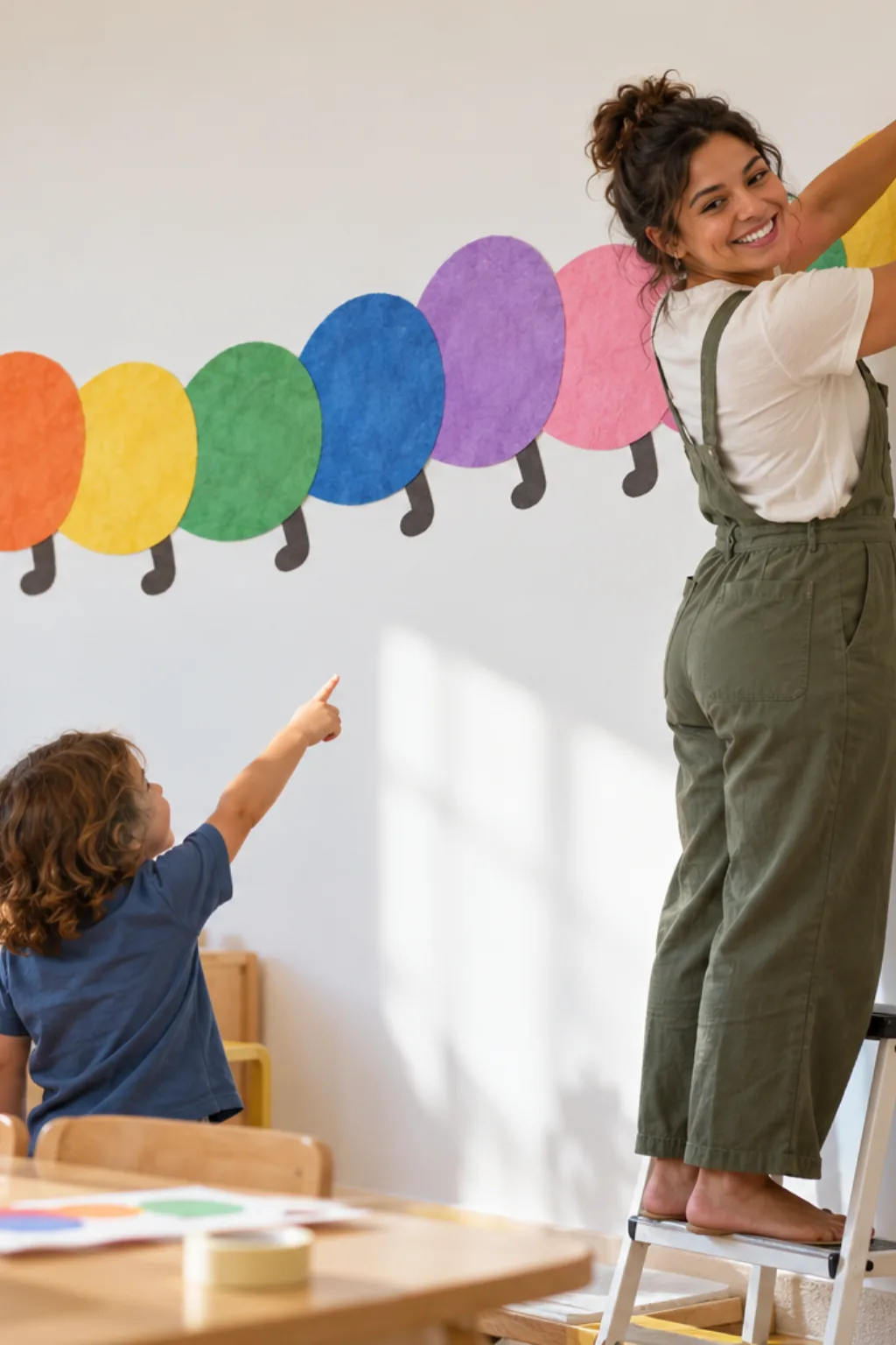 desenhos do PJ Pug-a-Pillar de Poppy Playtime para colorir — exemplo criado na Desenhos pra Colorir