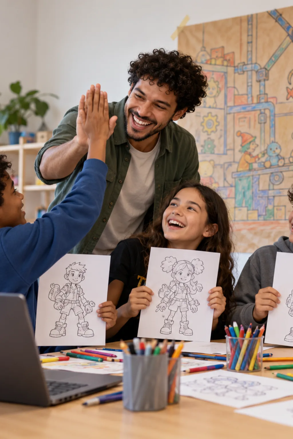 desenhos de Project: Playtime para colorir — exemplo criado na Desenhos pra Colorir