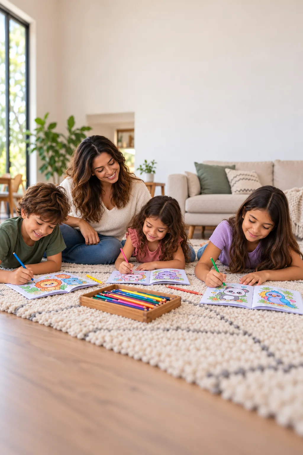 desenhos dos Smiling Critters de Poppy Playtime para colorir — exemplo criado na Desenhos pra Colorir