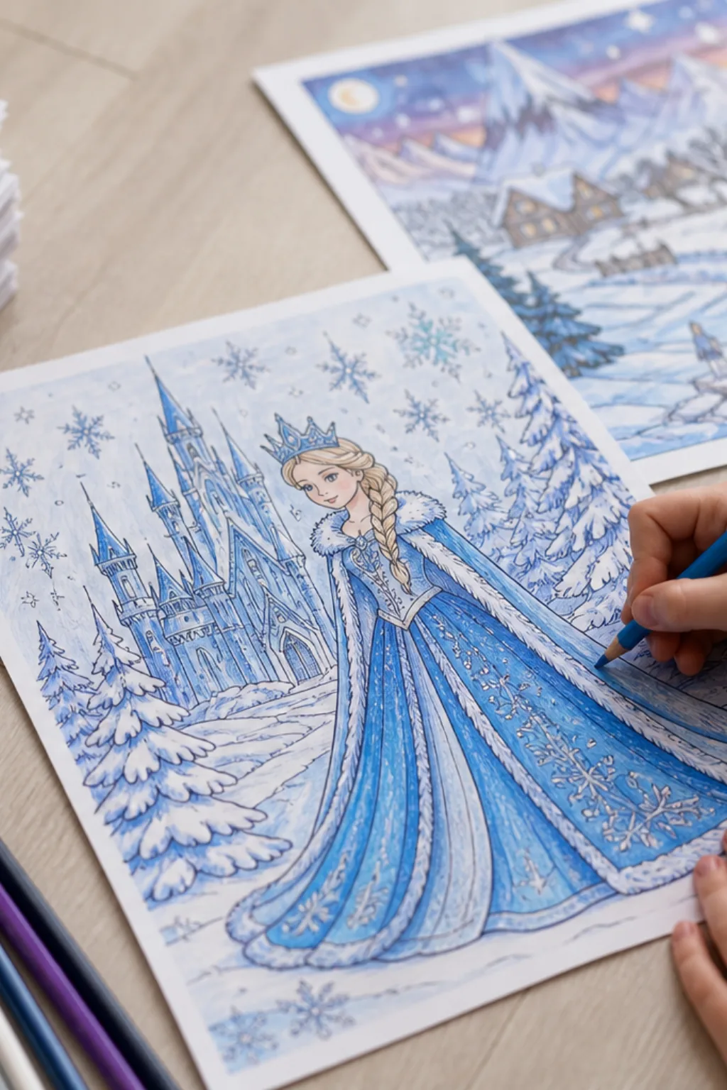 desenhos da Princesa Anna de Frozen para colorir - 2