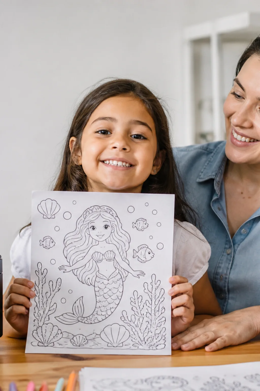 desenhos da Ariel para colorir - 1