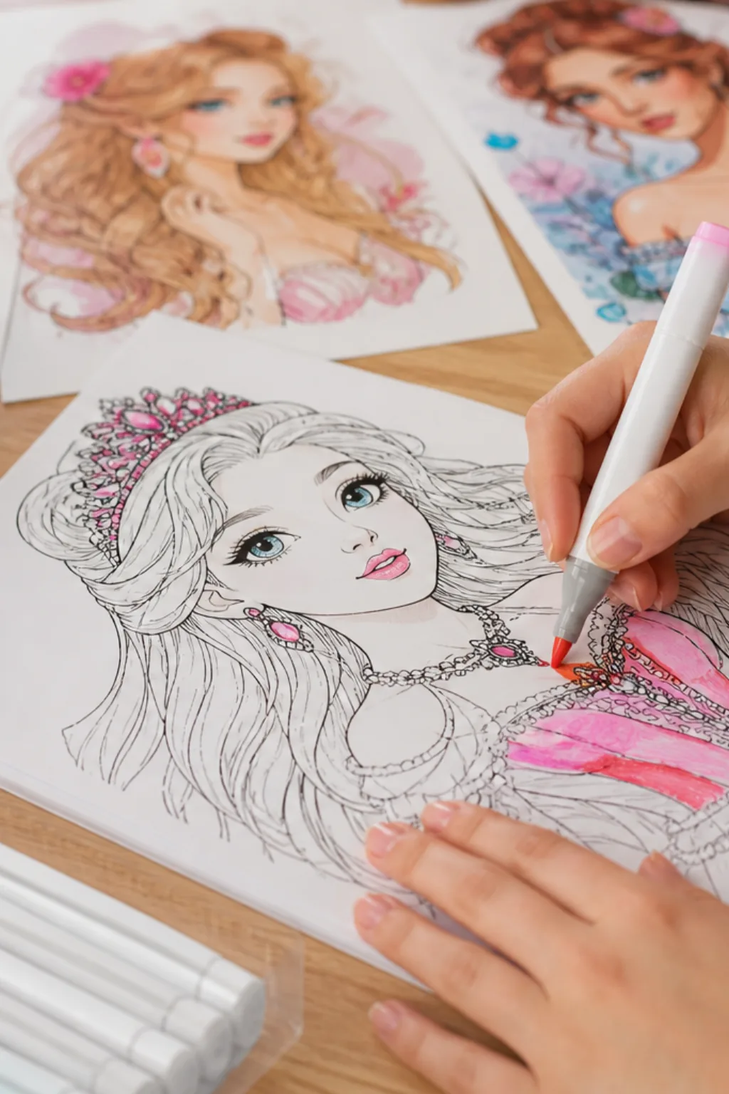 desenhos da Princesa Audrey de Descendentes para colorir - 2