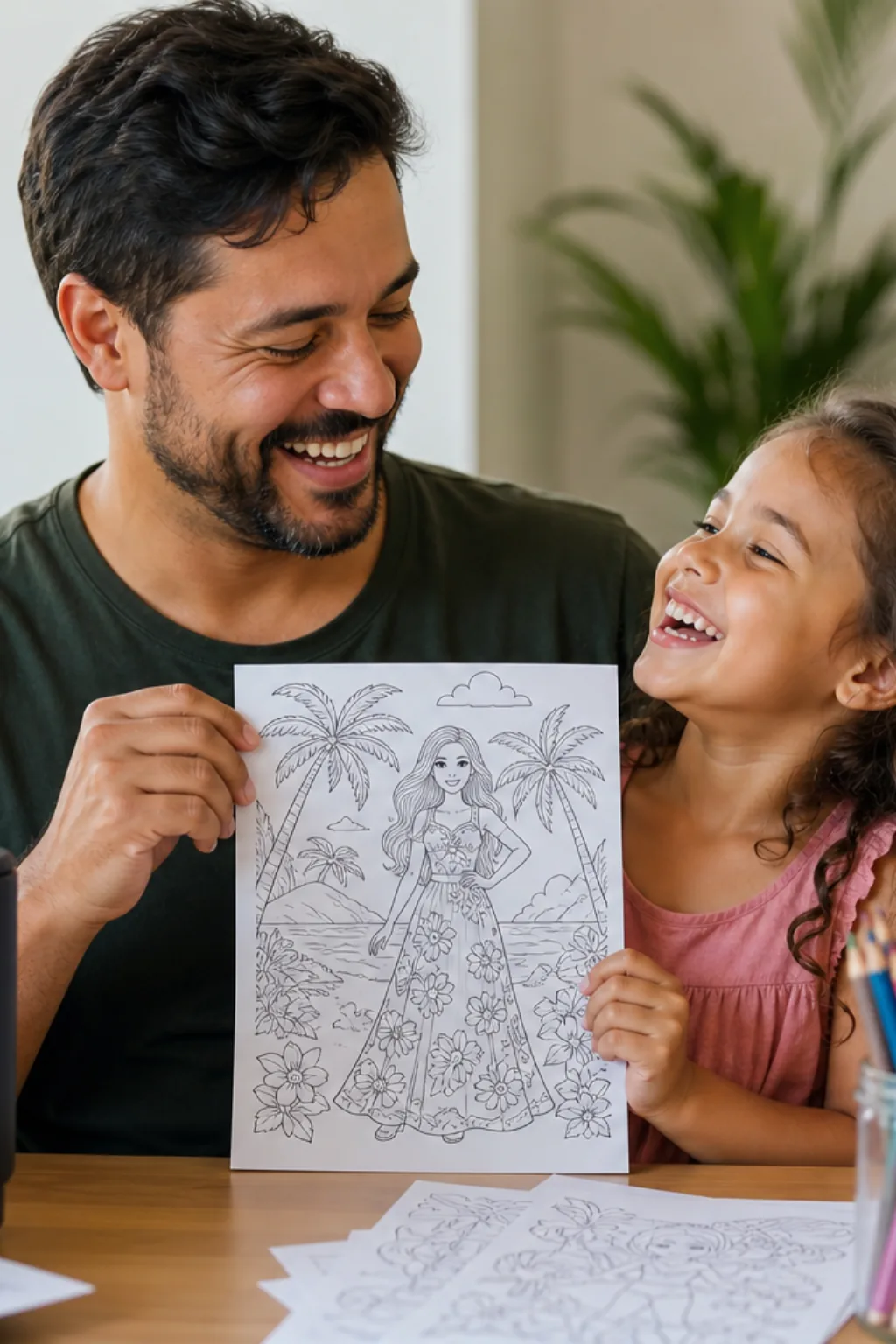 desenhos da Barbie Princesa da Ilha para colorir - 1
