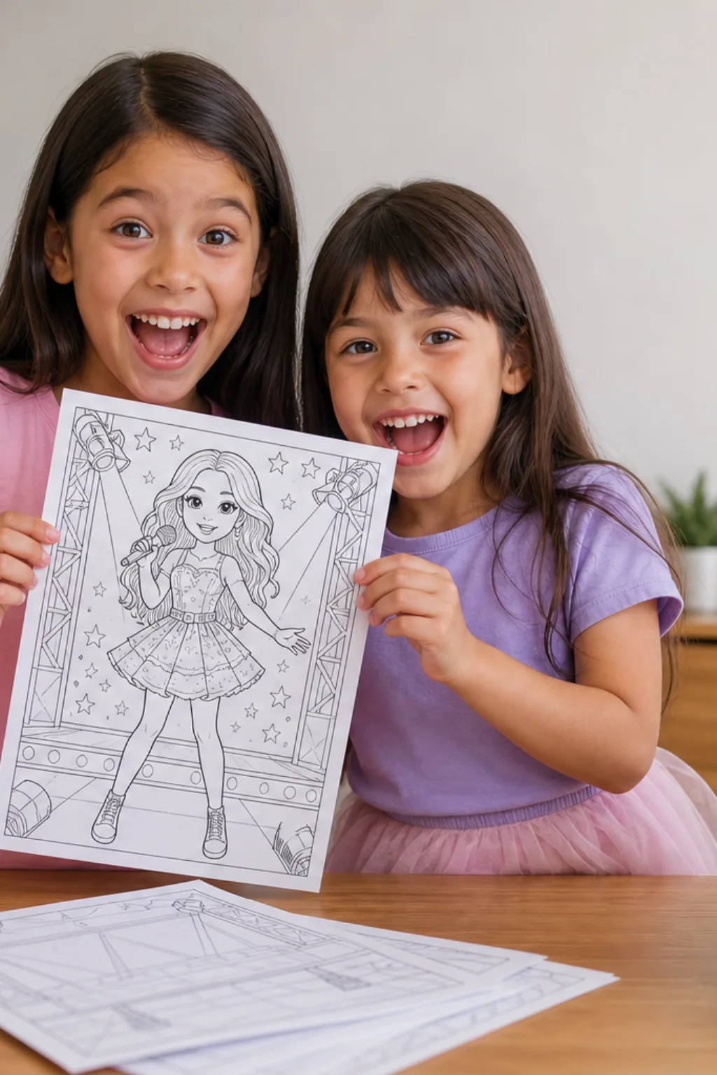 desenhos de Barbie: A Princesa e a Pop Star para colorir - 1