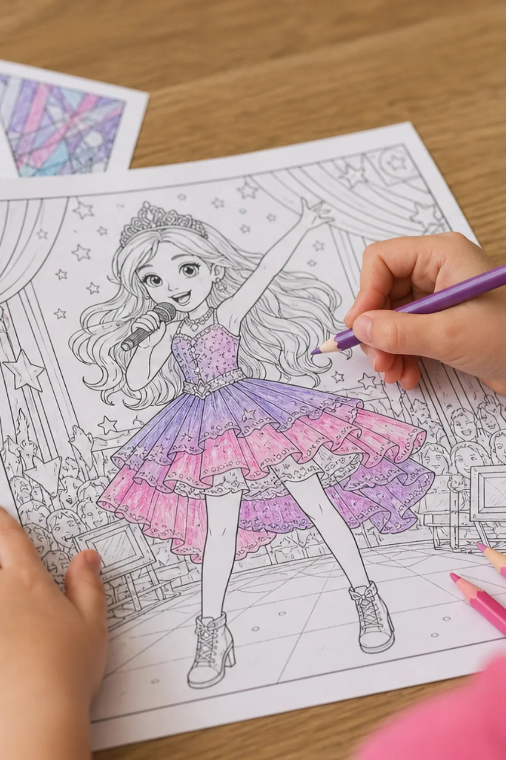 desenhos de Barbie: A Princesa e a Pop Star para colorir - 2