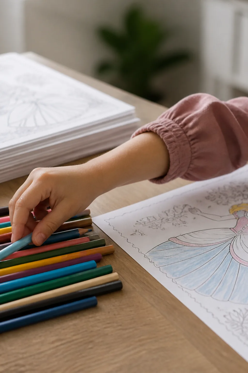 desenhos da Cinderela para colorir - 2